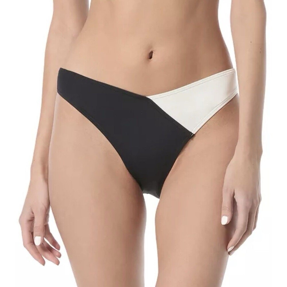 Vince Camuto Women's Colorblocked High-Cut Bikini Bottoms Size Medium NWOT $70